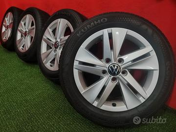 Cerchi VW Golf 5 6 7 8 Touran Gomme Esti 205 55 16