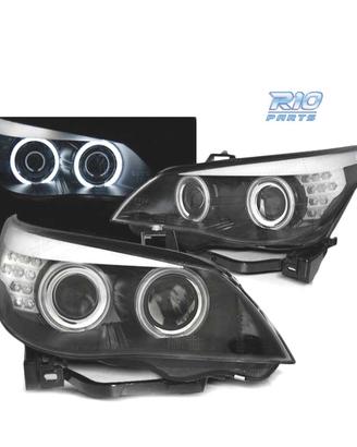 FARI BMW E60 E61 03-07 ANGEL EYES CCFL FRECCIA LED