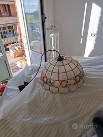 lampadario in madre perla