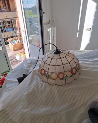 lampadario in madre perla