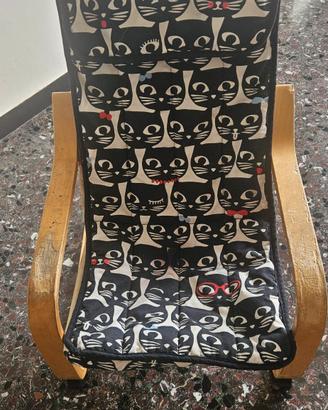 Poltroncina IKEA POÄNG per bambini 🐱