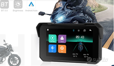 Schermo Android auto-Car play per Moto Podofo 5"