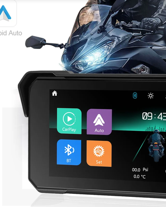 Schermo Android auto-Car play per Moto Podofo 5"