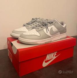 Nike Dunk Low Retro “White/Grey Fog” – Taglia 39