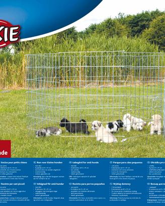 Recinto modulare per cani di piccola taglia