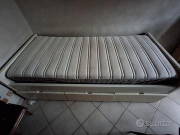 letto singolo piu materasso 