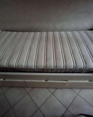 letto singolo piu materasso 