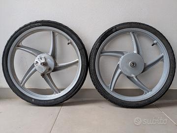 piaggio ciao cerchi in lega grimeca raggio 17 