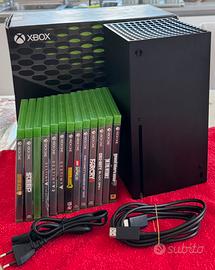 XBOX Series X + 13 giochi, NO controller