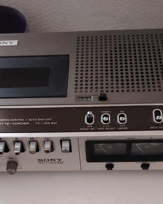 REGISTRATORE VINTAGE SONY TC 15E SD
