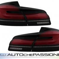 Coppia fanali fari posteriori nero tipo G30 design