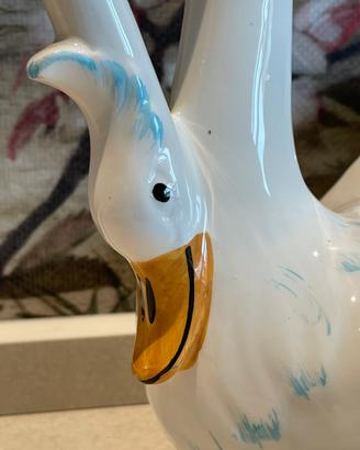 Cigno Fioreria Ceramica Vintage Bassano anni 70-80