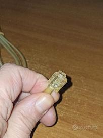 10 cavi telefonici tipo Rj11