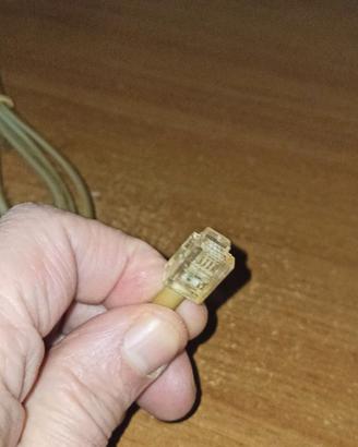 10 cavi telefonici tipo Rj11