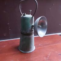 Lampada antica minatori e ferrovie