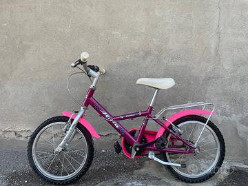 Bicicletta per bambina rosa/fucsia