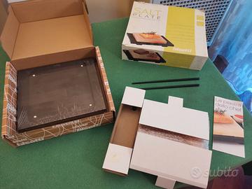 Piastra cottura su sale Bisetti - NUOVA, MAI USATA