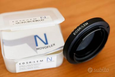 Adattatore Novoflex corpi canon R ottiche leica M