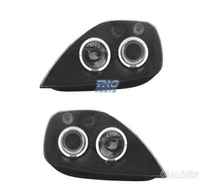 FARI FORD FIESTA 02-08 ANGEL EYES FONDO NERO