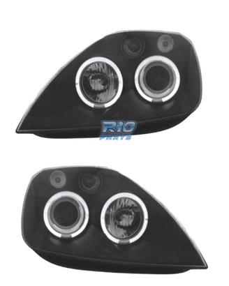 FARI FORD FIESTA 02-08 ANGEL EYES FONDO NERO