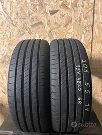 2 GOMME 205 55 17 GOOD YEAR EFFICIENT GRIP 95 V