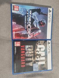 call of duty vanguard e robocop rogue city ps5