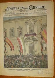 DOMENICA DEL CORRIERE 1923, 1925 Duce