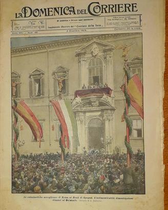 DOMENICA DEL CORRIERE 1923, 1925 Duce
