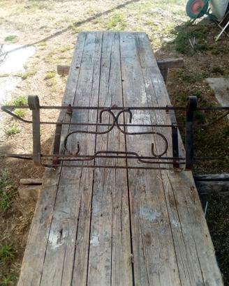 Porta vasi in metallo da appendere