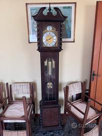 Orologio a pendolo da terra meccanico - 3 pesi
