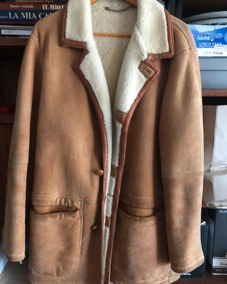 Shearling montone uomo vintage