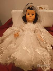 splendida bambola vintage anni 60 