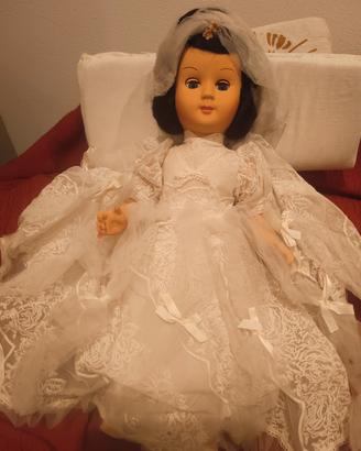 splendida bambola vintage anni 60 