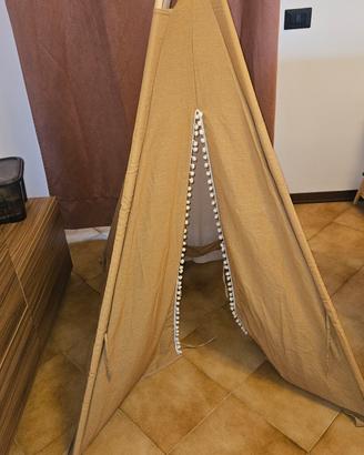 tenda indiana per bambini