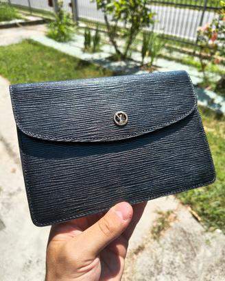 Louis Vuitton Originale Pochette vintage Epi nera 