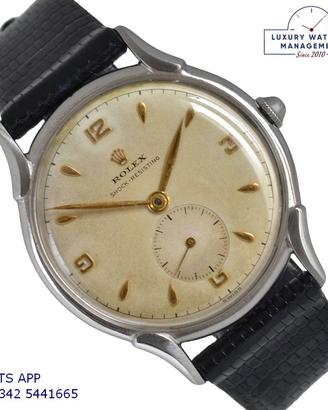 ROLEX Precision ultra flat 4498 Fancy Lugs Ivory