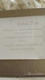 miscelatore doccia f.lli Gaboli