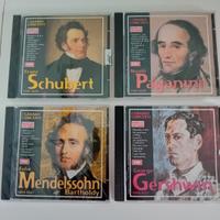 set 4 cd musica classica Famiglia Cristiana nuovi 