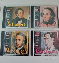 set 4 cd musica classica Famiglia Cristiana nuovi 