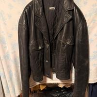 Giacca in  pelle vintage di Ernestina Cerini