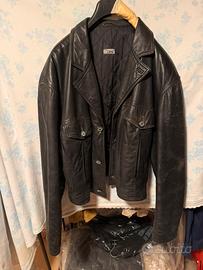 Giacca in  pelle vintage di Ernestina Cerini
