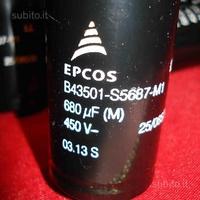 CONDENSATORI ELETTROLITICI EPCOS 680 mF, 450 Vdc