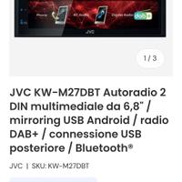 autoradio jvc 