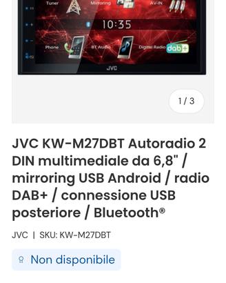 autoradio jvc 