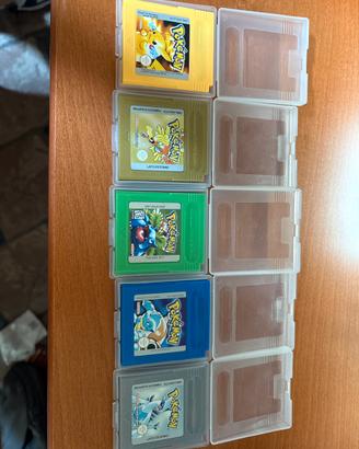 Solo lotto Giochi pokemon gameboy