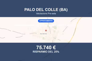 Immobile in asta di 92 m² a Palo del Colle