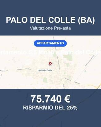 Immobile in asta di 92 m² a Palo del Colle