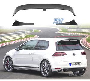 SPOILER ALETTONE VOLKSWAGEN VW GOLF 7 7.5 GTI R LO