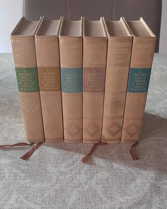 cofanetto il tesoro della poesia e della prosa ita