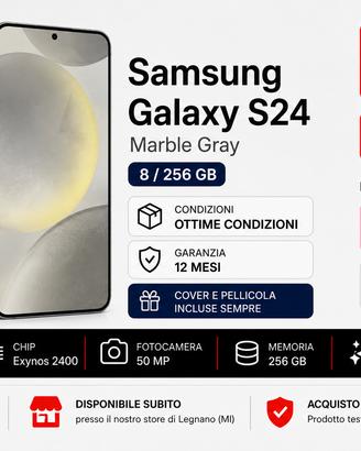Samsung Galaxy S24 Marble Gray 8/256 GB